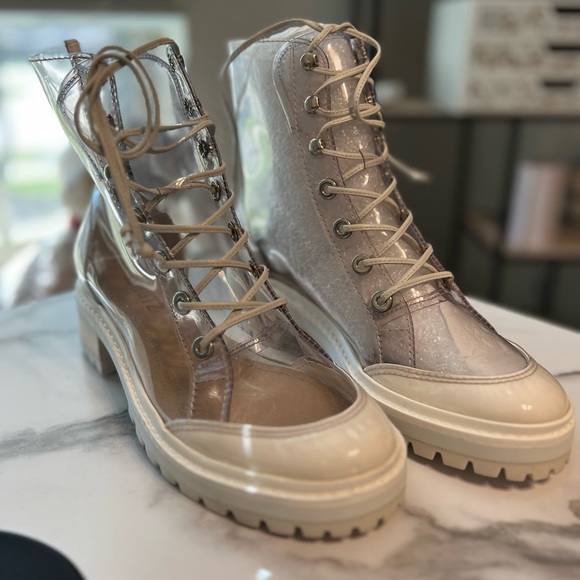 Schulz Elisangela Clear Lace-Up Boot - Picture 3 of 4